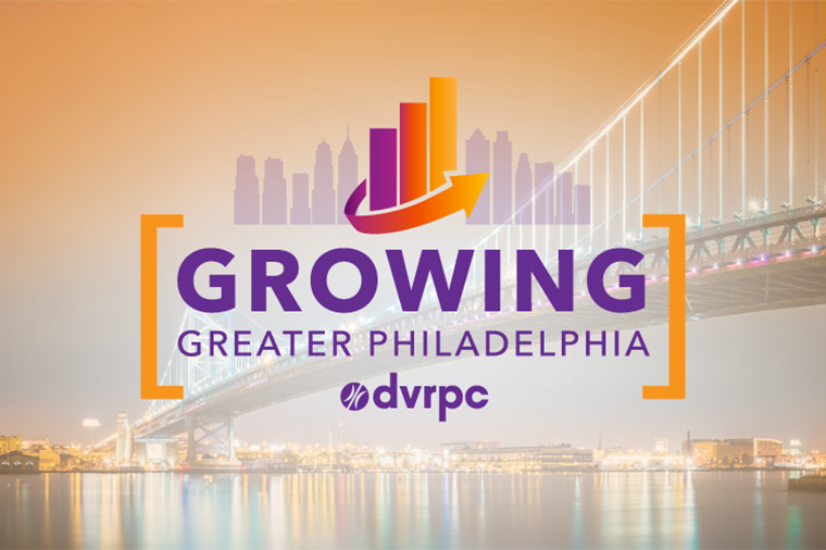 The logo for Growing Greater Philadelphia, the Comprehensive Economic Development Strategy (CEDS) for the Greater Philadelphia Region