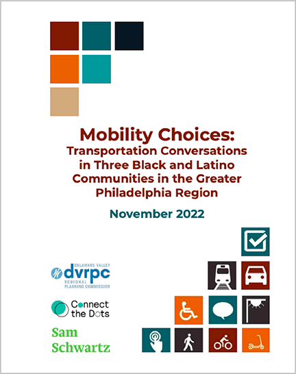 The cover for the Mobilities Choices study